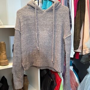 True Craft Charcoal Textured Hoodie